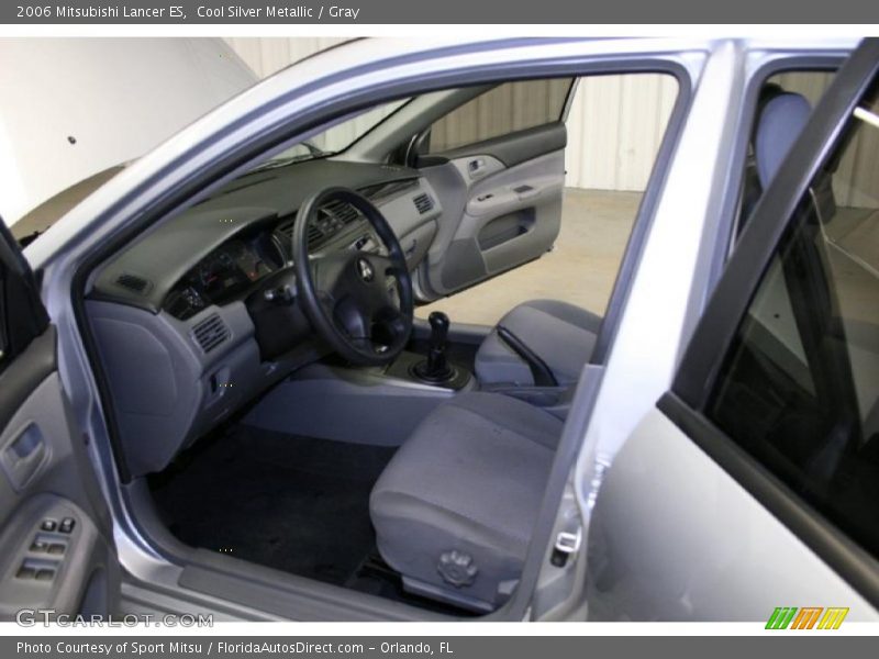 Cool Silver Metallic / Gray 2006 Mitsubishi Lancer ES