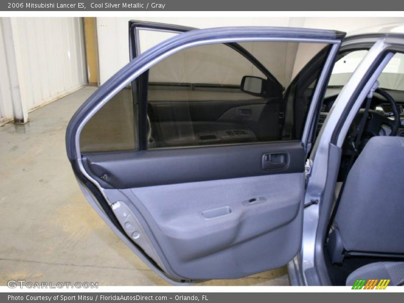 Cool Silver Metallic / Gray 2006 Mitsubishi Lancer ES