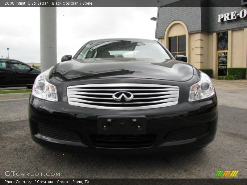Black Obsidian / Stone 2008 Infiniti G 35 Sedan