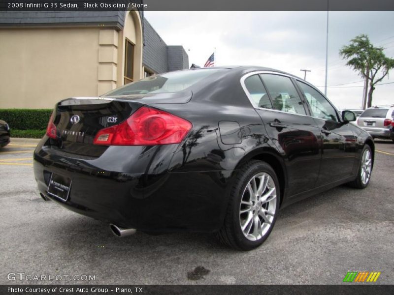 Black Obsidian / Stone 2008 Infiniti G 35 Sedan