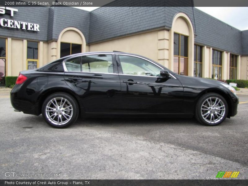 Black Obsidian / Stone 2008 Infiniti G 35 Sedan