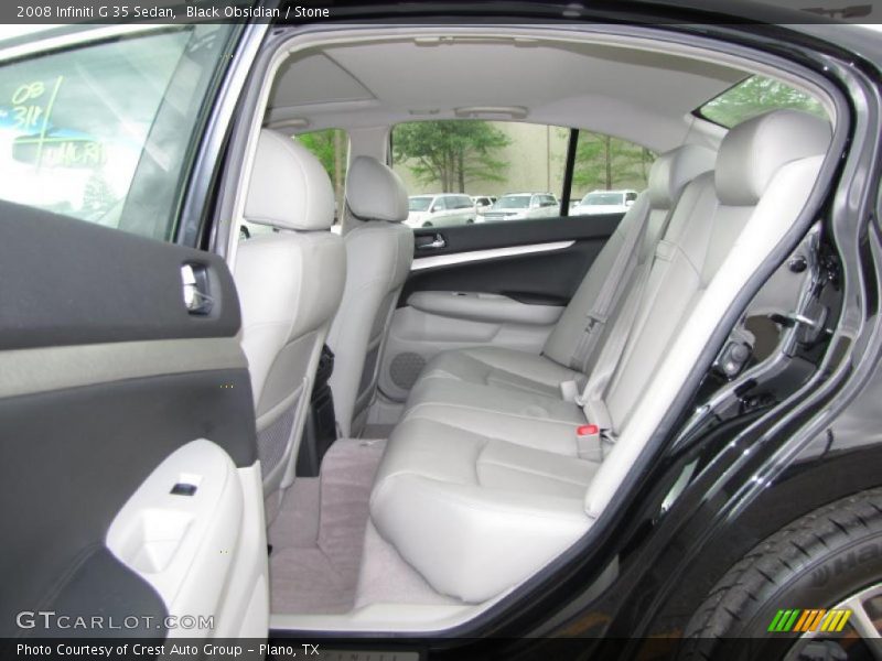 Black Obsidian / Stone 2008 Infiniti G 35 Sedan