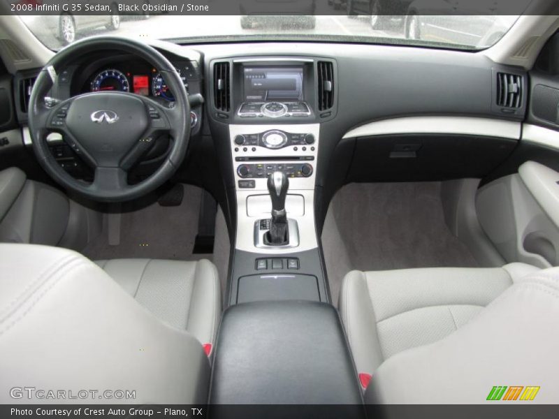 Black Obsidian / Stone 2008 Infiniti G 35 Sedan