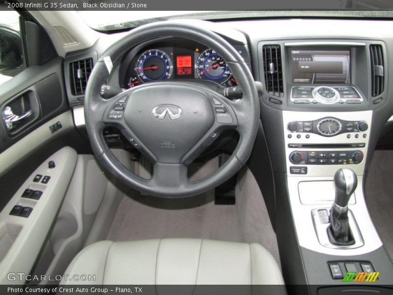 Black Obsidian / Stone 2008 Infiniti G 35 Sedan