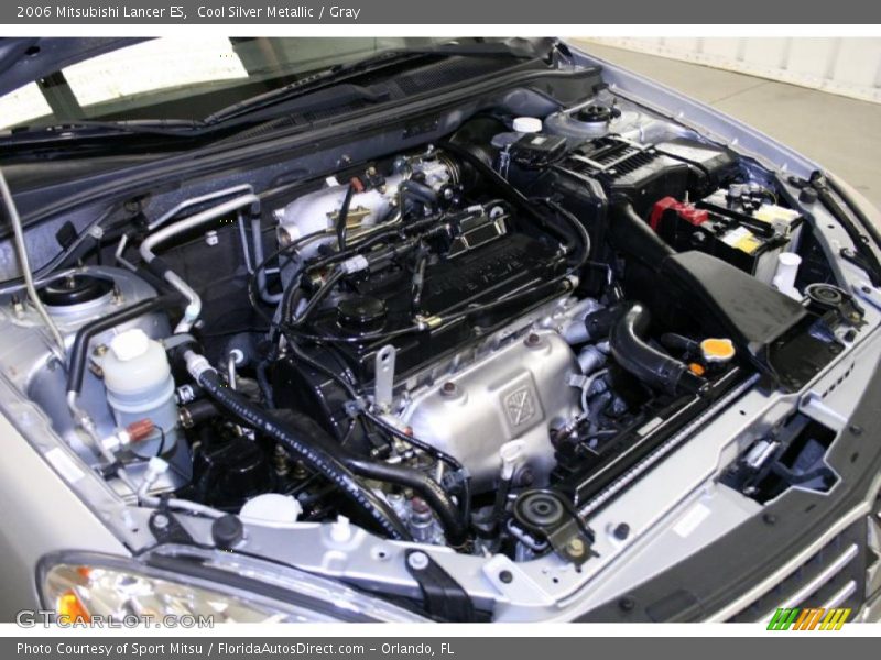 Cool Silver Metallic / Gray 2006 Mitsubishi Lancer ES