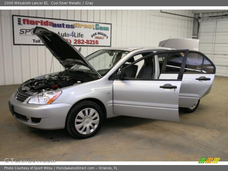 Cool Silver Metallic / Gray 2006 Mitsubishi Lancer ES