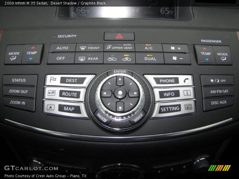 Desert Shadow / Graphite Black 2009 Infiniti M 35 Sedan