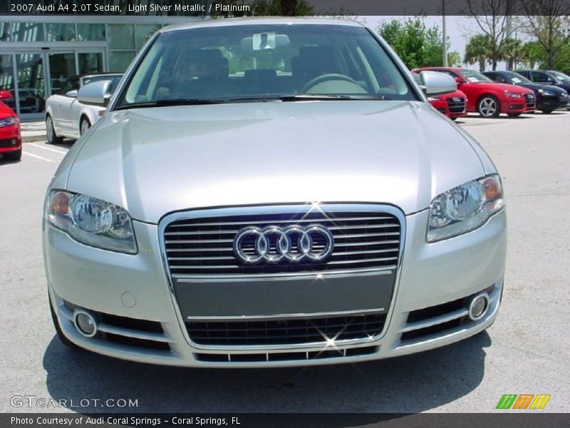 Light Silver Metallic / Platinum 2007 Audi A4 2.0T Sedan