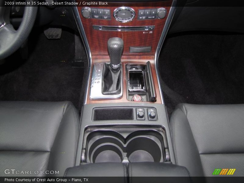 Desert Shadow / Graphite Black 2009 Infiniti M 35 Sedan