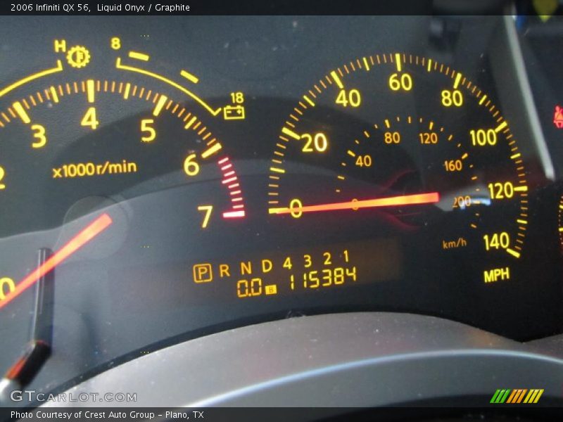 Liquid Onyx / Graphite 2006 Infiniti QX 56