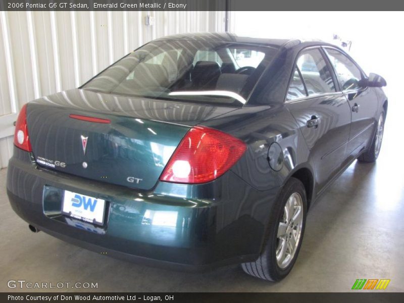Emerald Green Metallic / Ebony 2006 Pontiac G6 GT Sedan