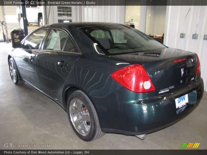 Emerald Green Metallic / Ebony 2006 Pontiac G6 GT Sedan