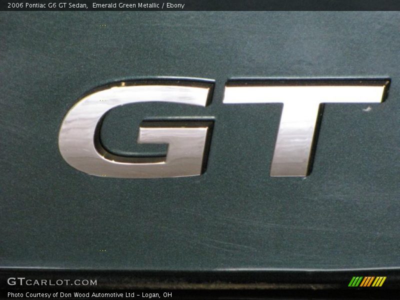 Emerald Green Metallic / Ebony 2006 Pontiac G6 GT Sedan