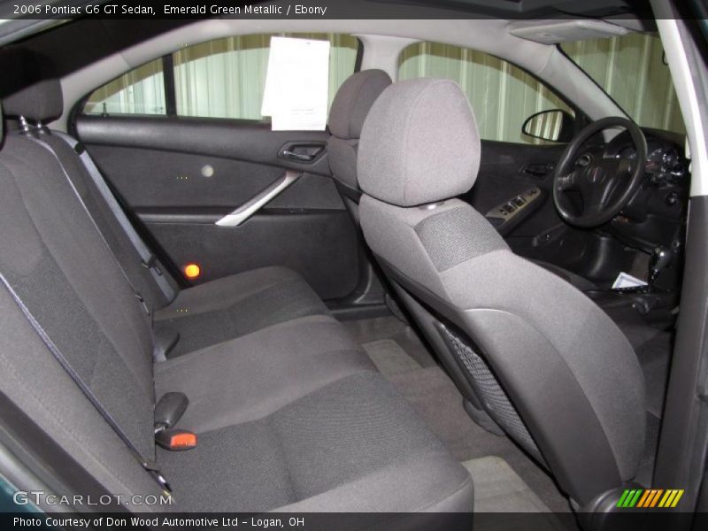 Emerald Green Metallic / Ebony 2006 Pontiac G6 GT Sedan