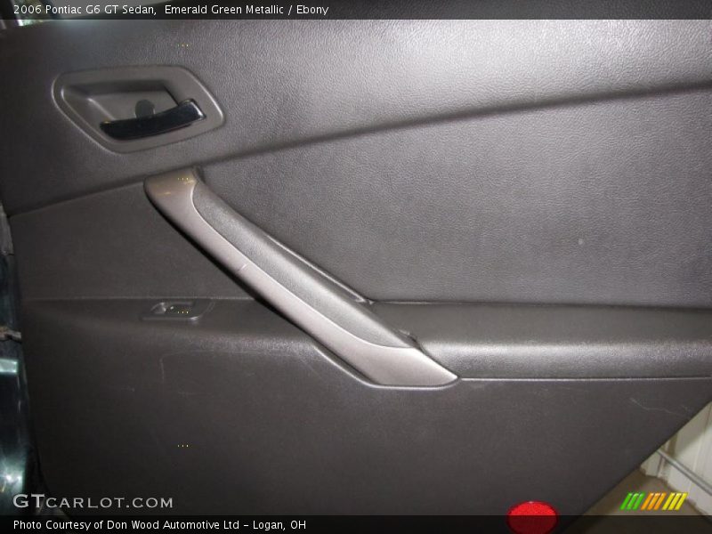 Emerald Green Metallic / Ebony 2006 Pontiac G6 GT Sedan