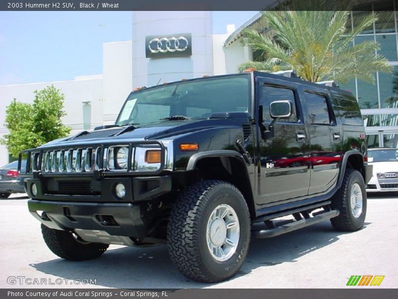 Black / Wheat 2003 Hummer H2 SUV