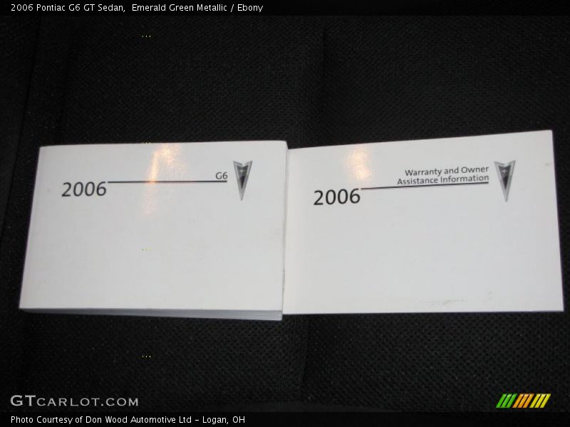 Emerald Green Metallic / Ebony 2006 Pontiac G6 GT Sedan