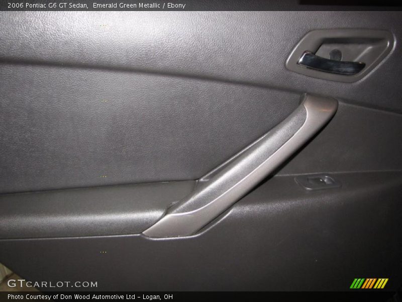 Emerald Green Metallic / Ebony 2006 Pontiac G6 GT Sedan