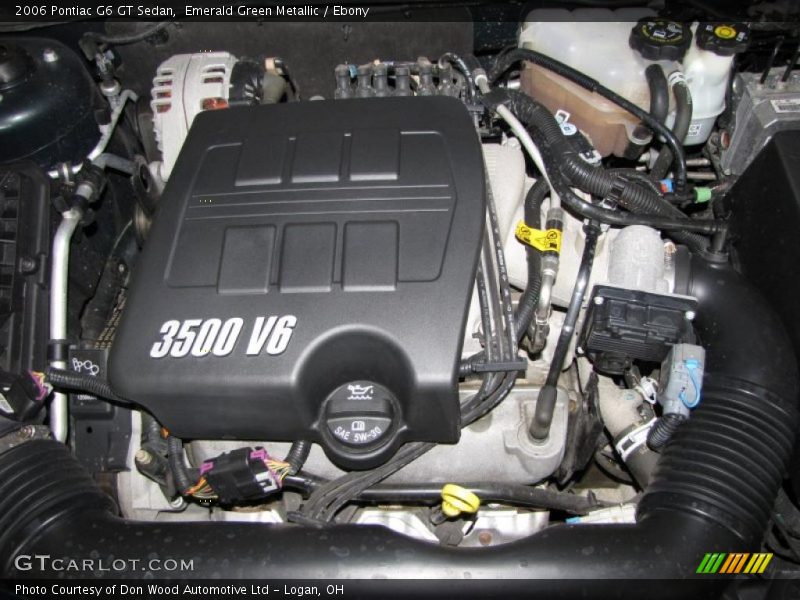 Emerald Green Metallic / Ebony 2006 Pontiac G6 GT Sedan