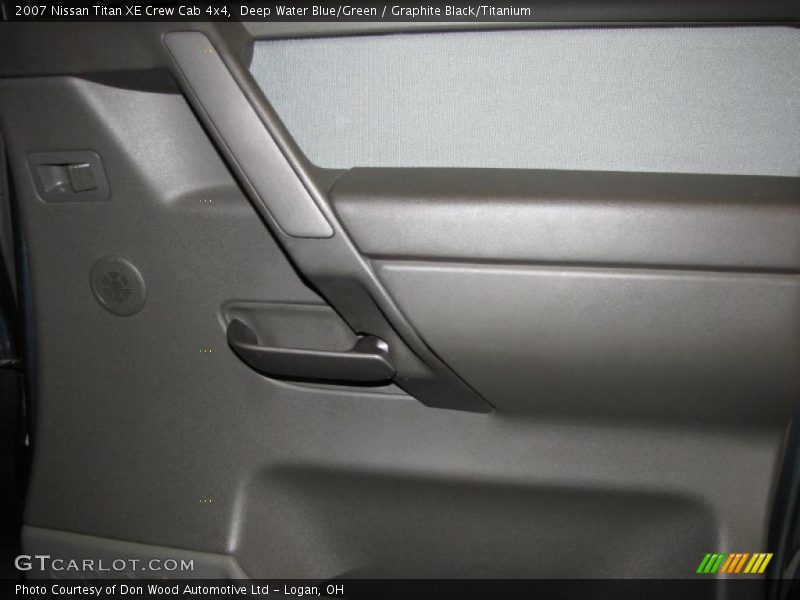 Deep Water Blue/Green / Graphite Black/Titanium 2007 Nissan Titan XE Crew Cab 4x4
