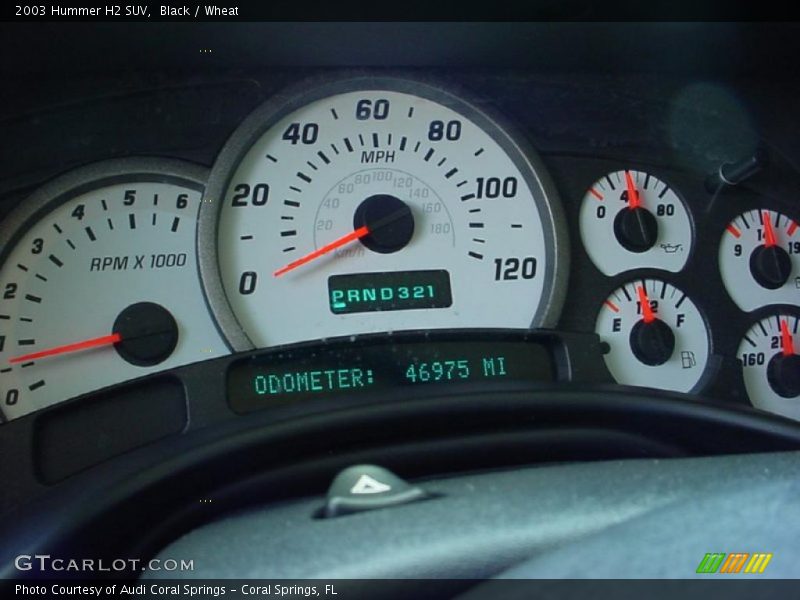 Black / Wheat 2003 Hummer H2 SUV