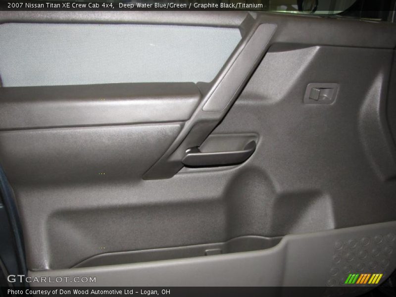 Deep Water Blue/Green / Graphite Black/Titanium 2007 Nissan Titan XE Crew Cab 4x4