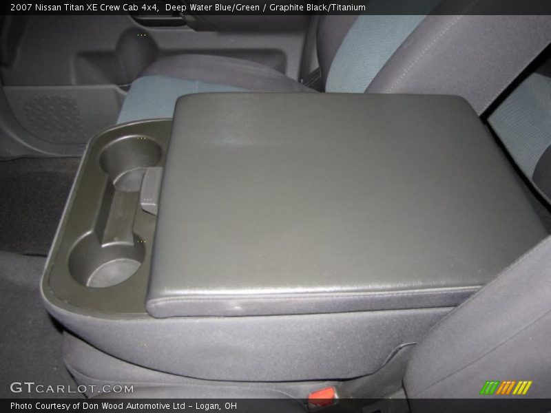 Deep Water Blue/Green / Graphite Black/Titanium 2007 Nissan Titan XE Crew Cab 4x4