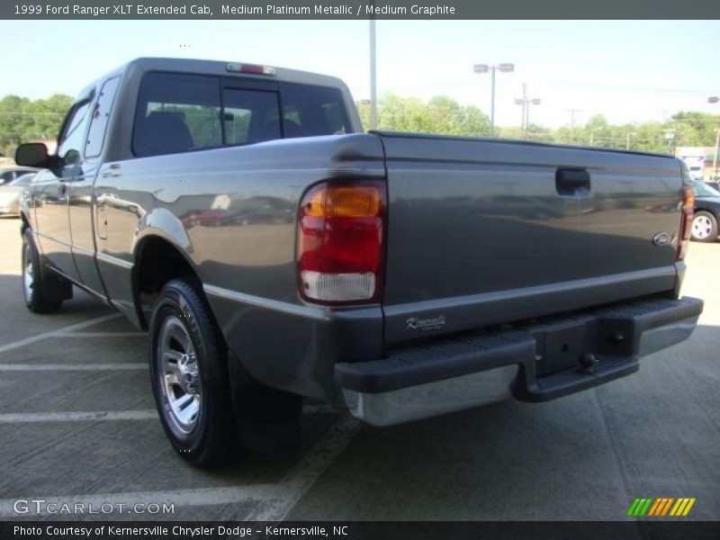 Medium Platinum Metallic / Medium Graphite 1999 Ford Ranger XLT Extended Cab