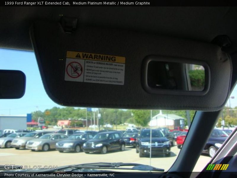 Medium Platinum Metallic / Medium Graphite 1999 Ford Ranger XLT Extended Cab