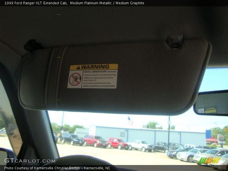 Medium Platinum Metallic / Medium Graphite 1999 Ford Ranger XLT Extended Cab