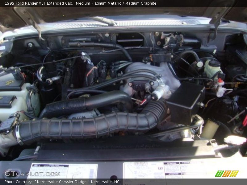 Medium Platinum Metallic / Medium Graphite 1999 Ford Ranger XLT Extended Cab