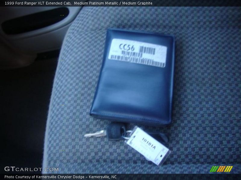 Medium Platinum Metallic / Medium Graphite 1999 Ford Ranger XLT Extended Cab
