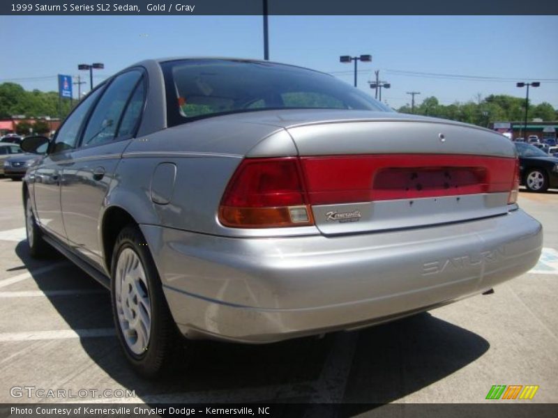 Gold / Gray 1999 Saturn S Series SL2 Sedan