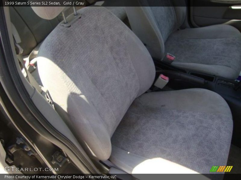 Gold / Gray 1999 Saturn S Series SL2 Sedan