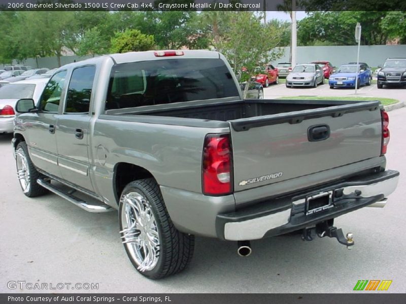 Graystone Metallic / Dark Charcoal 2006 Chevrolet Silverado 1500 LS Crew Cab 4x4