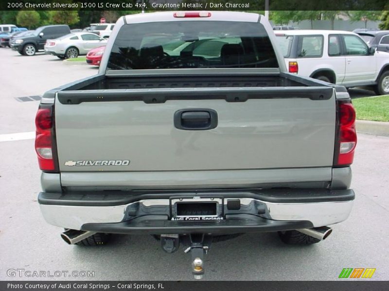 Graystone Metallic / Dark Charcoal 2006 Chevrolet Silverado 1500 LS Crew Cab 4x4