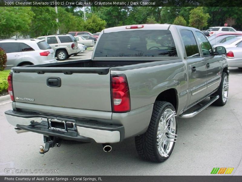 Graystone Metallic / Dark Charcoal 2006 Chevrolet Silverado 1500 LS Crew Cab 4x4