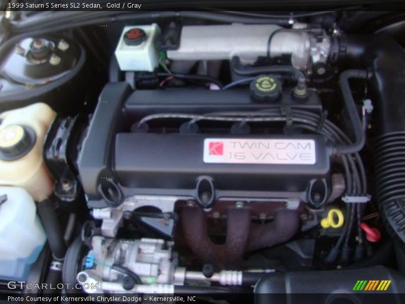 Gold / Gray 1999 Saturn S Series SL2 Sedan