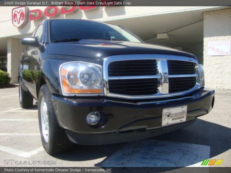 Brilliant Black / Dark Slate Gray/Light Slate Gray 2006 Dodge Durango SLT