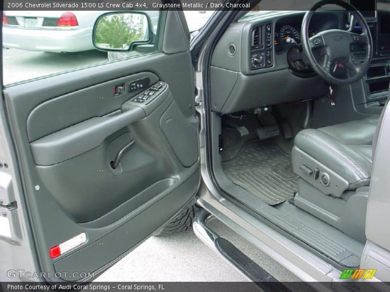 Graystone Metallic / Dark Charcoal 2006 Chevrolet Silverado 1500 LS Crew Cab 4x4
