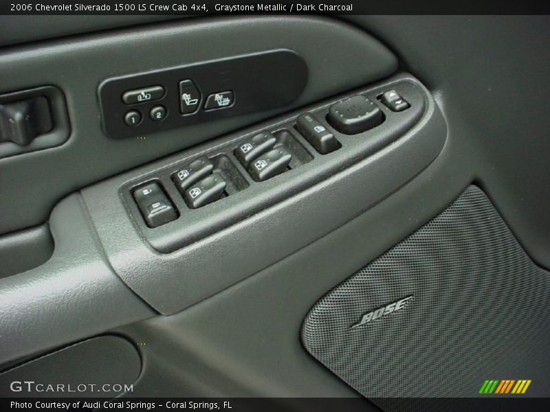 Graystone Metallic / Dark Charcoal 2006 Chevrolet Silverado 1500 LS Crew Cab 4x4