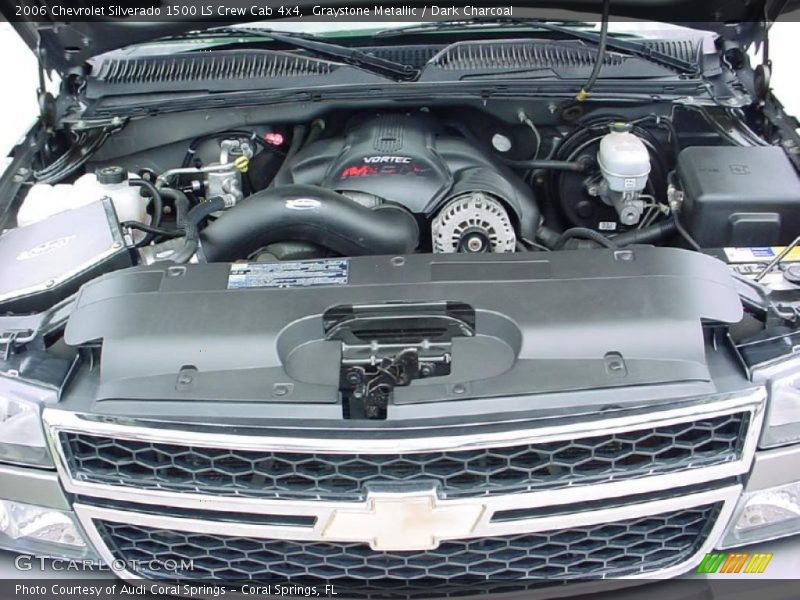 Graystone Metallic / Dark Charcoal 2006 Chevrolet Silverado 1500 LS Crew Cab 4x4