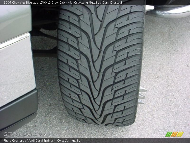 Graystone Metallic / Dark Charcoal 2006 Chevrolet Silverado 1500 LS Crew Cab 4x4