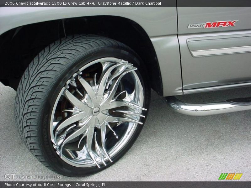 Graystone Metallic / Dark Charcoal 2006 Chevrolet Silverado 1500 LS Crew Cab 4x4