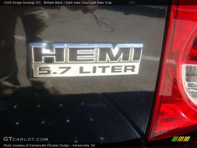 Brilliant Black / Dark Slate Gray/Light Slate Gray 2006 Dodge Durango SLT