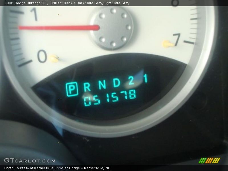 Brilliant Black / Dark Slate Gray/Light Slate Gray 2006 Dodge Durango SLT