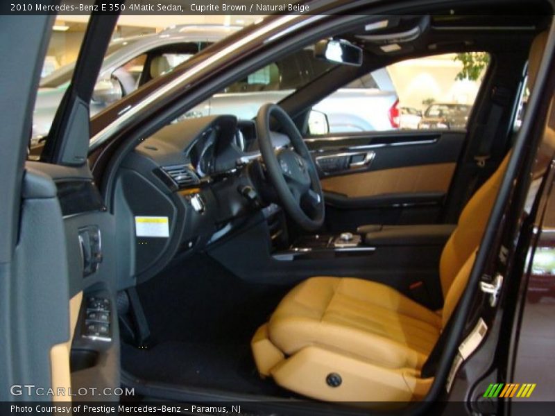 Cuprite Brown / Natural Beige 2010 Mercedes-Benz E 350 4Matic Sedan