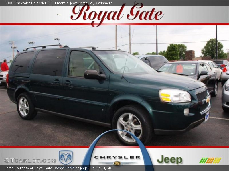 Emerald Jewel Metallic / Cashmere 2006 Chevrolet Uplander LT