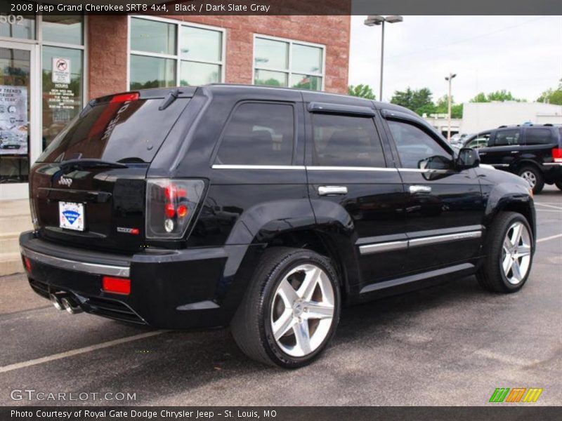 Black / Dark Slate Gray 2008 Jeep Grand Cherokee SRT8 4x4