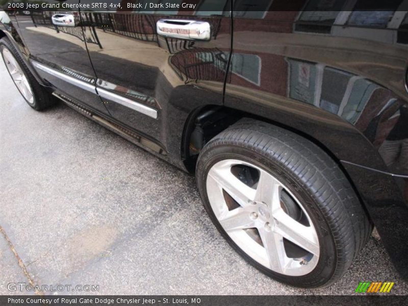 Black / Dark Slate Gray 2008 Jeep Grand Cherokee SRT8 4x4
